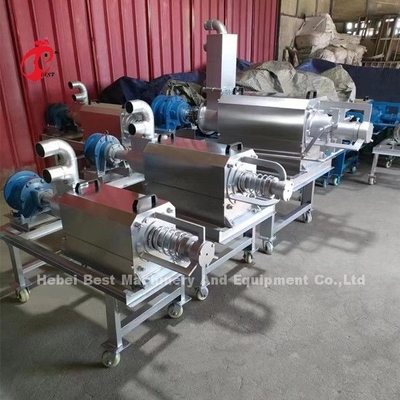 Screw Extrusion Fecal Dehydrator เครื่องเป่ามูลไก่ในฟาร์ม Doris