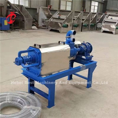 Screw Extrusion Fecal Dehydrator เครื่องเป่ามูลไก่ในฟาร์ม Doris