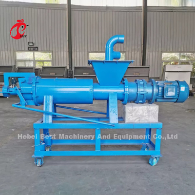 ไก่วัว Dewatering 15m3 / H เครื่องเป่าปุ๋ยเครื่องแยกของแข็ง Rose