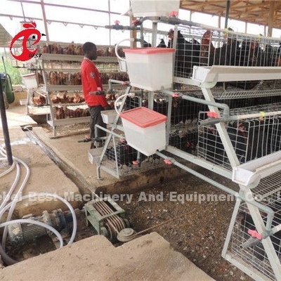 เครื่องกำจัดมูลสัตว์ประเภทมีดโกน 220V 380V สำหรับไก่บ้านไก่ดาว