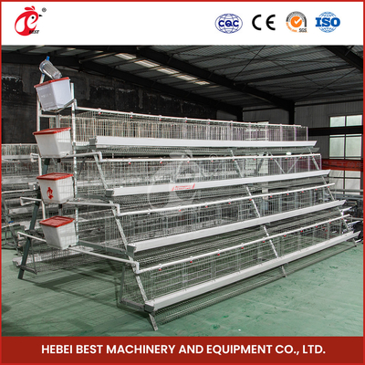 120 ไก่ Wire Mesh กรงกับน้ําดื่มนมและกรงความจุของ 120 ดาว