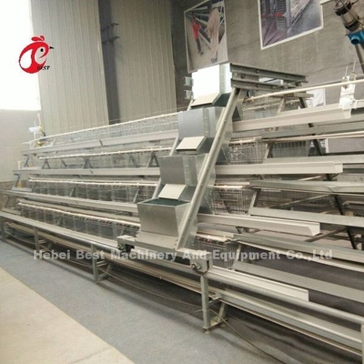 ระบบให้อาหารกรงสัตว์ปีกกึ่งอัตโนมัติ 1.5KW 380V Doris