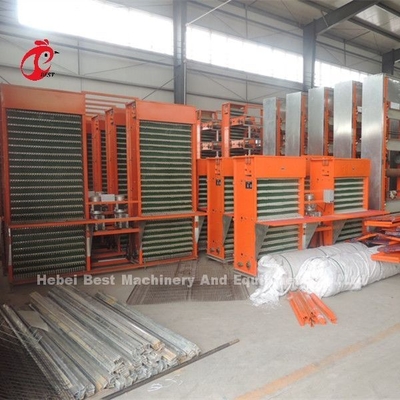 ระบบให้อาหารกรงสัตว์ปีกกึ่งอัตโนมัติ 1.5KW 380V Doris