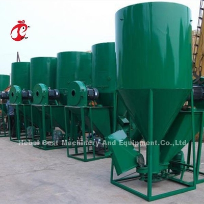 CE อนุมัติระบบประมวลผลอาหารสัตว์ 11kw, Green Feed Mill Machine Iris