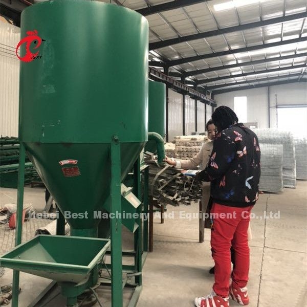 เครื่องผสมและเครื่องบดของโรงงานปลูกอาหารสําหรับการผลิตอาหารสําหรับฟาร์มไก่ Doris